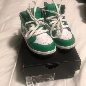 Jordan 1 lucky green